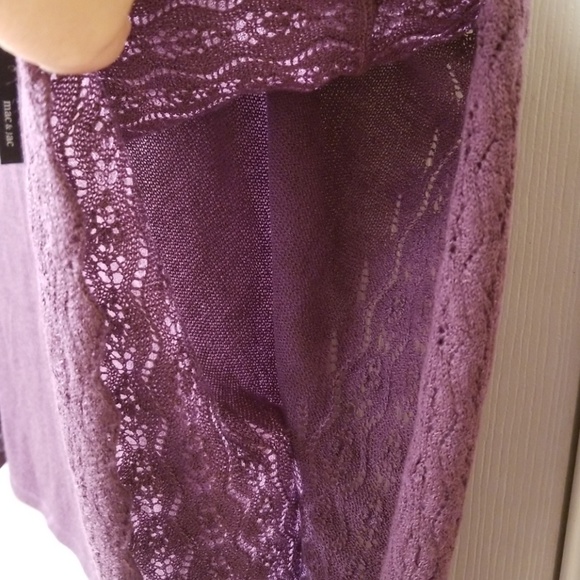 NWT MAC & JACK 💜 SWEATER - Picture 5 of 8